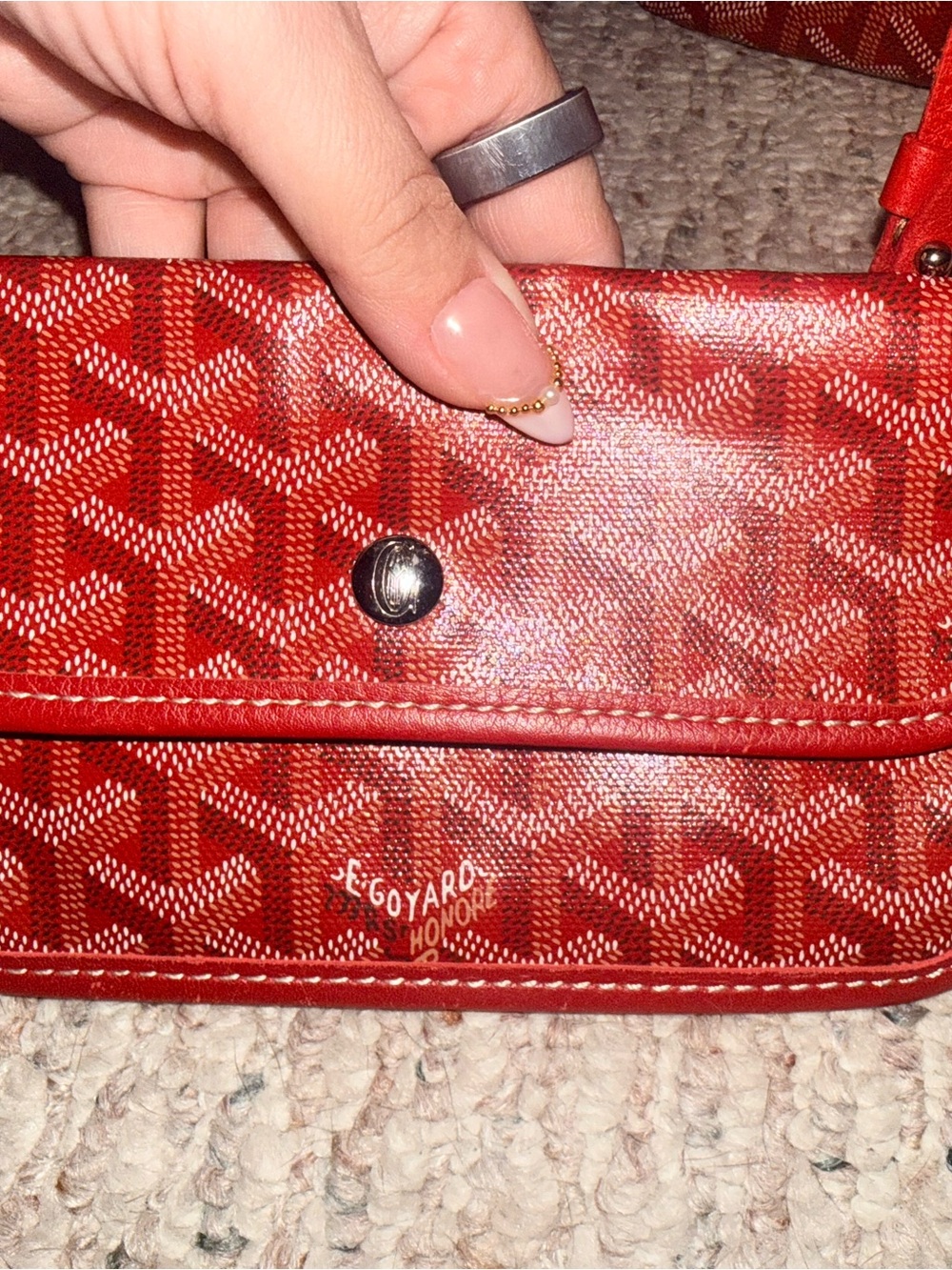 Goyard Red GM Tote - Picture 15 of 16